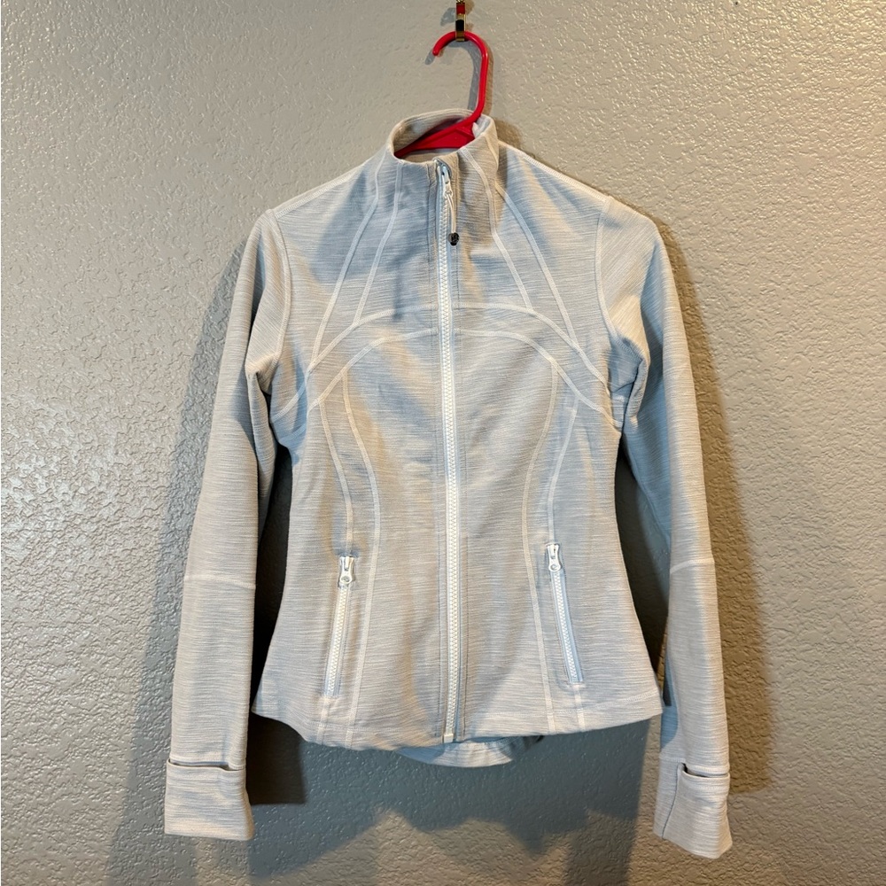 lululemon athletica Light Gray Utility Jacket